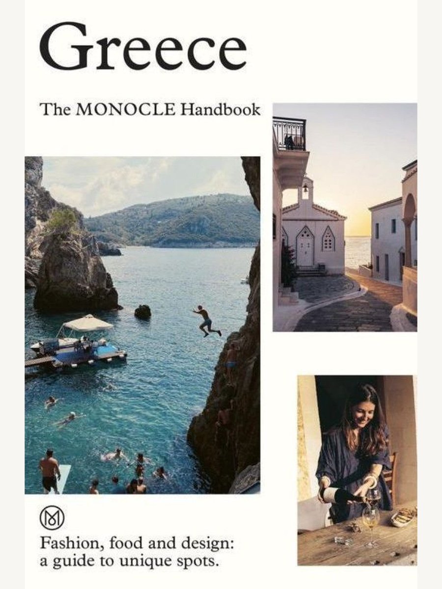 Greece: The Monocle Handbook (Book) | Travel Book - Boutique Galleria