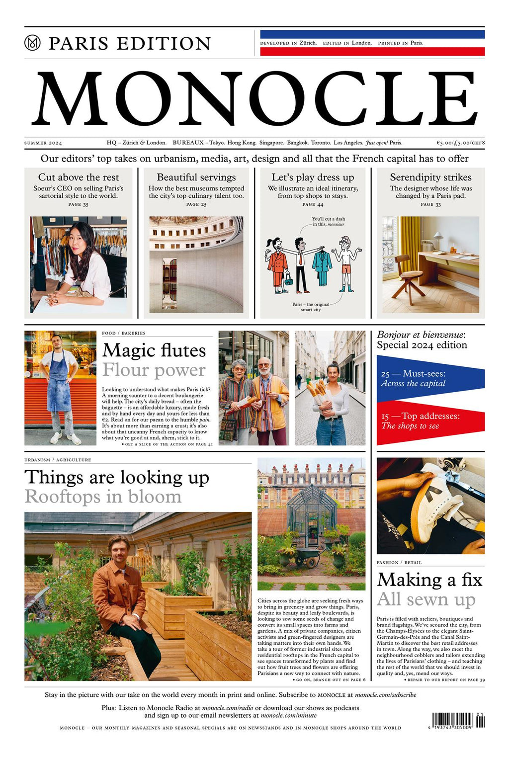 Monocle Paris Newspaper