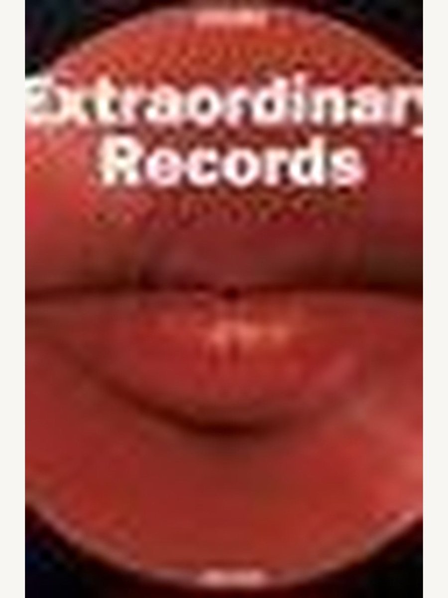 Extraordinary Records (Book) | Music Book - Boutique Galleria