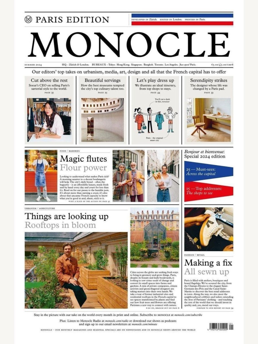 Monocle Paris Newspaper - Boutique Galleria