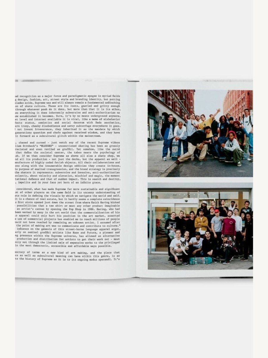 Supreme by Supreme (Book) | Fashion Book - Boutique Galleria
